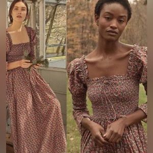 New Doen bijou Dress Roseraie size small